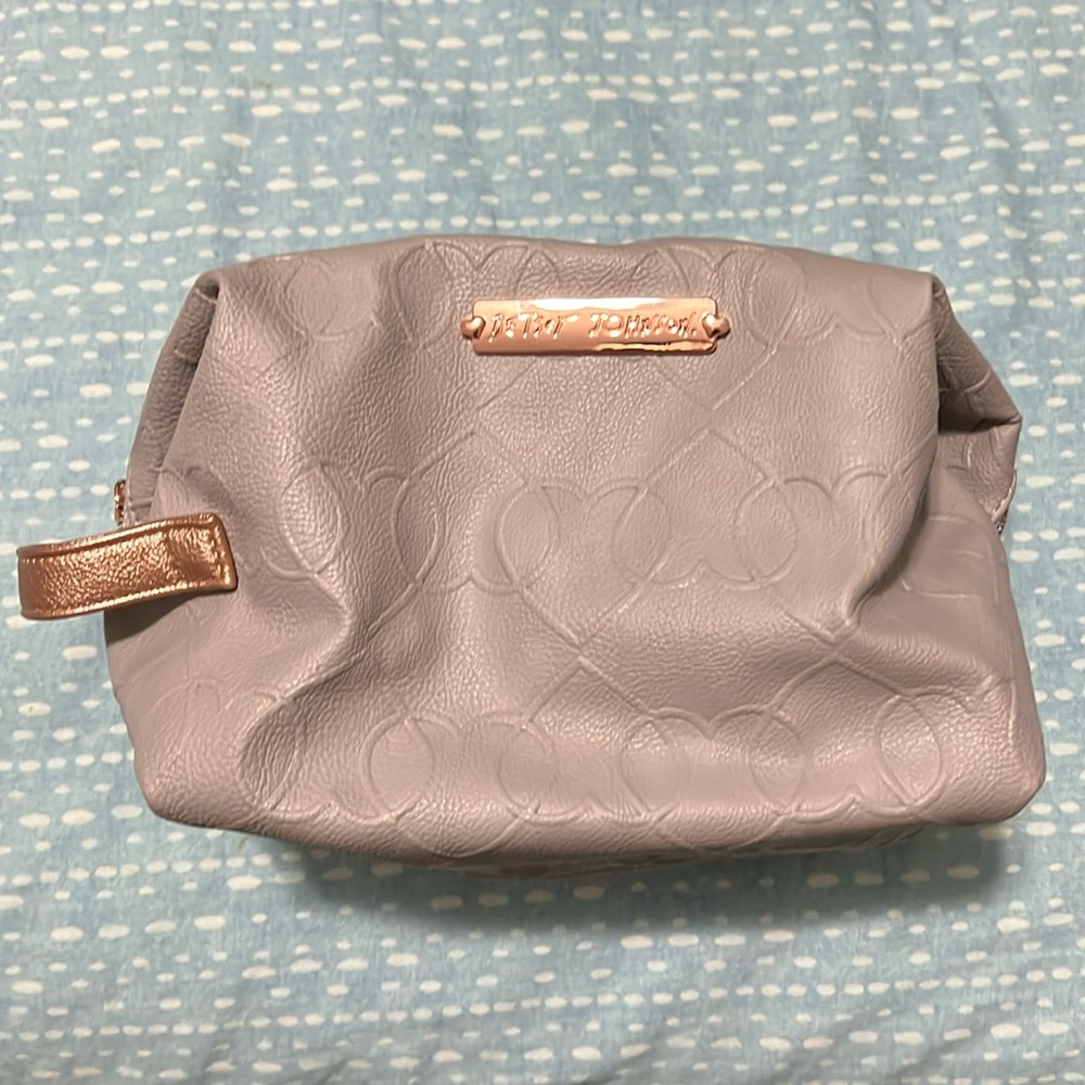 Betsey Johnson makeup bag